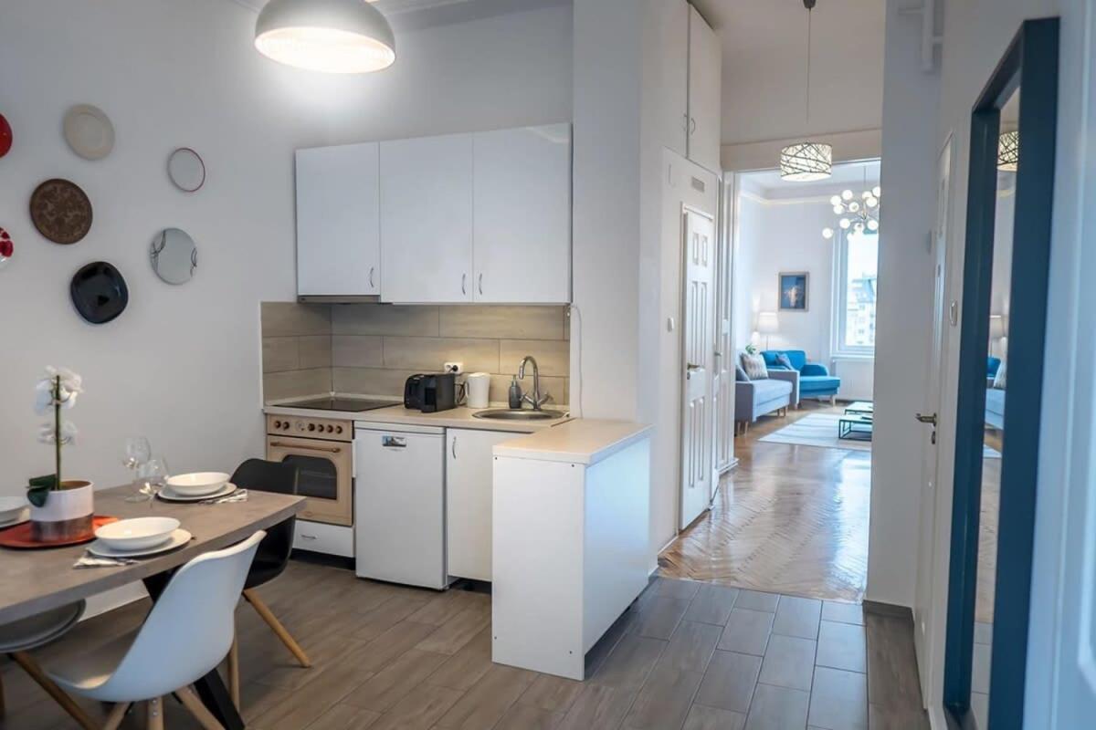 Chic Central Flat With River View 布达佩斯 外观 照片